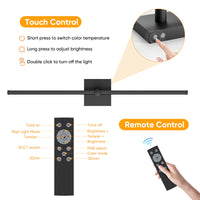 Battery Operated Wall Sconce with Remote Control - 2 Pack