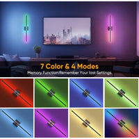 Battery Operated Wall Sconce with Remote Control - 2 Pack