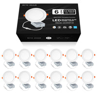 Atlas 009 LED Recessed Lights - 2 sizes (6/12 Pack)