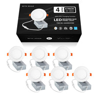 Atlas 009 LED Recessed Lights - 2 sizes (6/12 Pack)