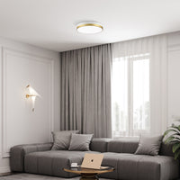 Luna Moons LED Flush Mount Ceiling Light 13" - 5CCT with Night Light, Remote Control