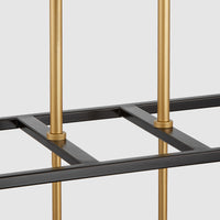 Kreios Geometrical Modern Farmhouse Pendant Light Black and Gold - 3 sizes