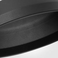 Nox Goose Neck Outdoor LED Wall Light 13" Black