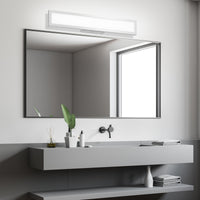 Atlas Flat Panel Behind Mirror LED Vanity Light 24"