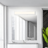 Atlas Flat Panel Behind Mirror LED Vanity Light 24"