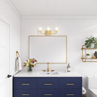 Danza™ Renaissance Gold Vanity Light 3-Light - 2 colors