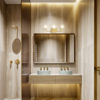 Danza™ Renaissance Gold Vanity Light 3-Light - 2 colors