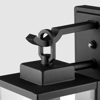 Danza™ 19 Century Outdoor Wall Light 1-Light Black