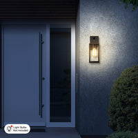 Danza™ 19 Century Outdoor Wall Light 1-Light Black