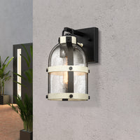 Sigurd Pirates of the Caribbean Outdoor Wall Light 1-Light Black