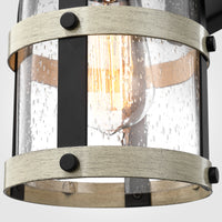 Sigurd Pirates of the Caribbean Outdoor Wall Light 1-Light Black