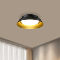 Danza™ Gold Plate LED Flush Mount Ceiling Light 13" - 2 Colors