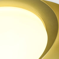 Danza™ Gold Plate LED Flush Mount Ceiling Light 13" - 2 Colors