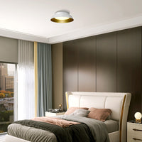 Danza™ Gold Plate LED Flush Mount Ceiling Light 13" - 2 Colors