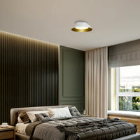 Danza™ Gold Plate LED Flush Mount Ceiling Light 13" - 2 Colors