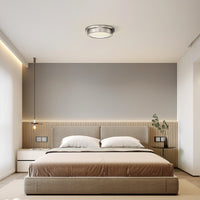 Atlas Exhibition LED Flush Mount Ceiling Light 14" - 3 Colors