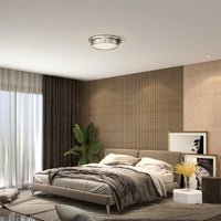 Atlas Exhibition LED Flush Mount Ceiling Light 14" - 3 Colors
