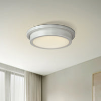 Atlas Exhibition LED Flush Mount Ceiling Light 14" - 3 Colors