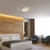 Atlas Exhibition LED Flush Mount Ceiling Light 14" - 3 Colors