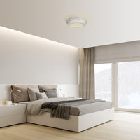 Atlas Exhibition LED Flush Mount Ceiling Light 14" - 3 Colors