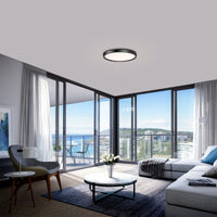 Atals Huge LED Flush Mount Ceiling Light 15" - 3 Colors