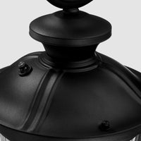 Sigurd Medieval Outdoor LED Wall Light Black - 3 Styles