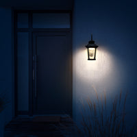 Sigurd Medieval Outdoor LED Wall Light Black - 3 Styles