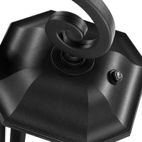 Sigurd Medieval Outdoor LED Wall Light Black - 3 Styles