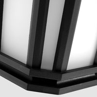 Sigurd Medieval Outdoor LED Wall Light Black - 3 Styles