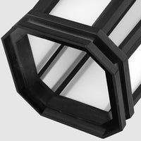 Sigurd Medieval Outdoor LED Wall Light Black - 3 Styles