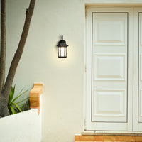 Sigurd Medieval Outdoor LED Wall Light Black - 3 Styles