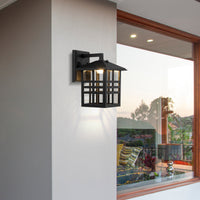 Sigurd Medieval Outdoor LED Wall Light Black - 3 Styles