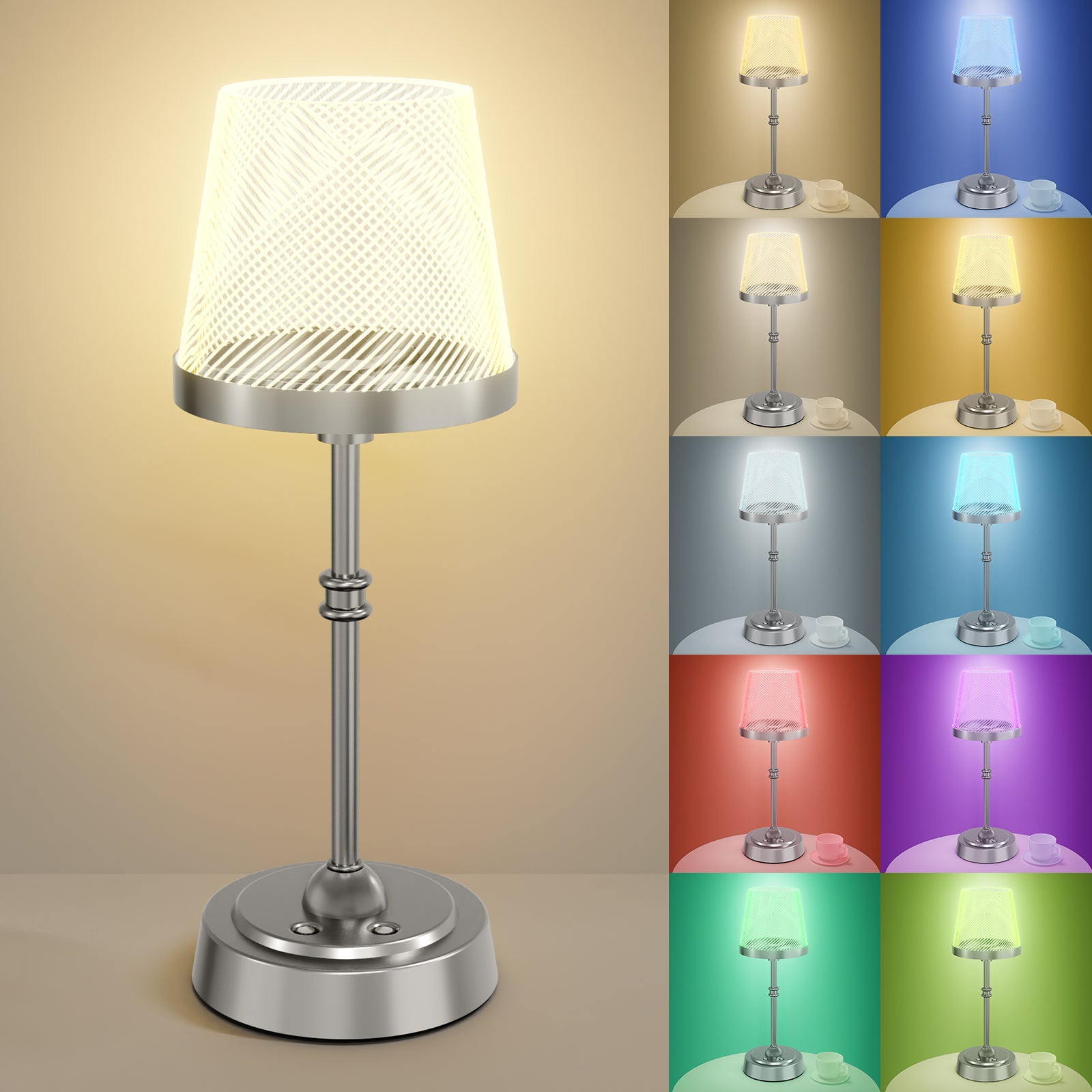 Cordless Table Lamp, Rechargeable LED Desk Lamp – Lightania