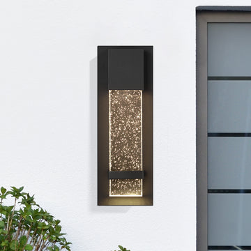 Nox Starry Night 47 LED Wall Sconce Light 14" Black