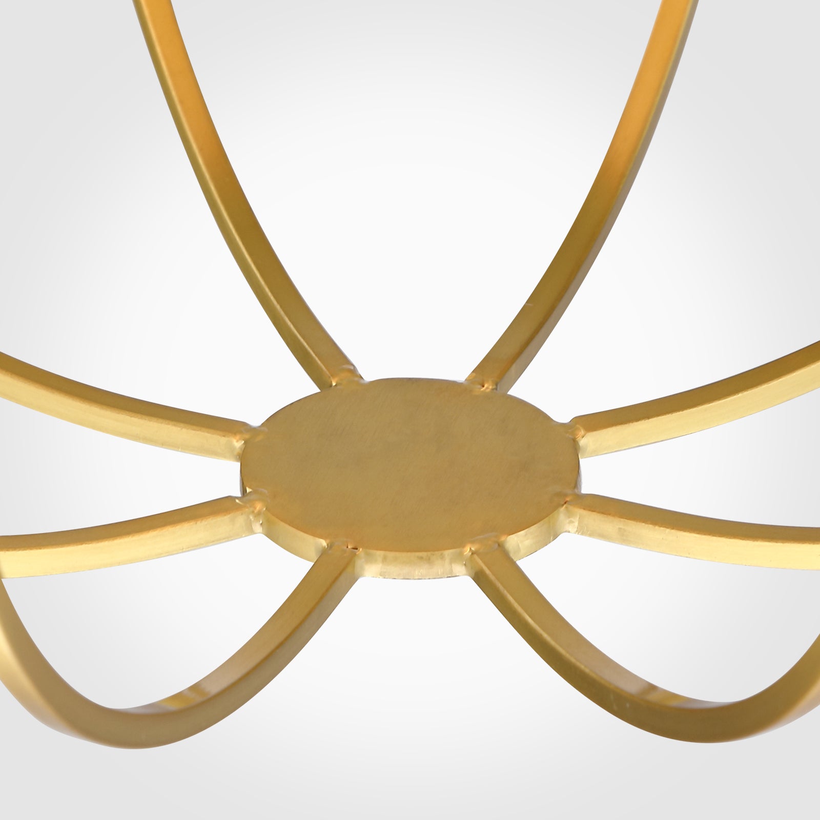 Linus Canary Flush Mount Ceiling Light White and Gold 1-Light - 2 size ...