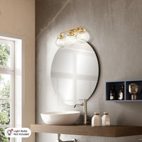 Kreios Sphere Vanity Light 3-Light - 2 Colors